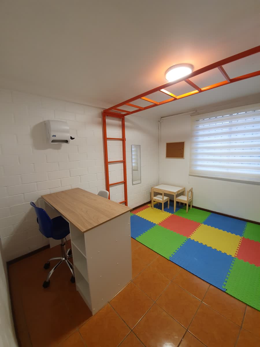 Sala de fonoaudiología del Centro Integrazul