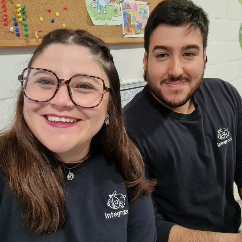 Dr. Daniel Olivos y Klga. Catalina Moreno, fundadores de Integrazul